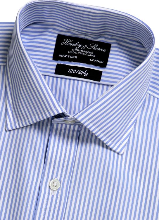 Light Blue Bengal Stripe Shirt