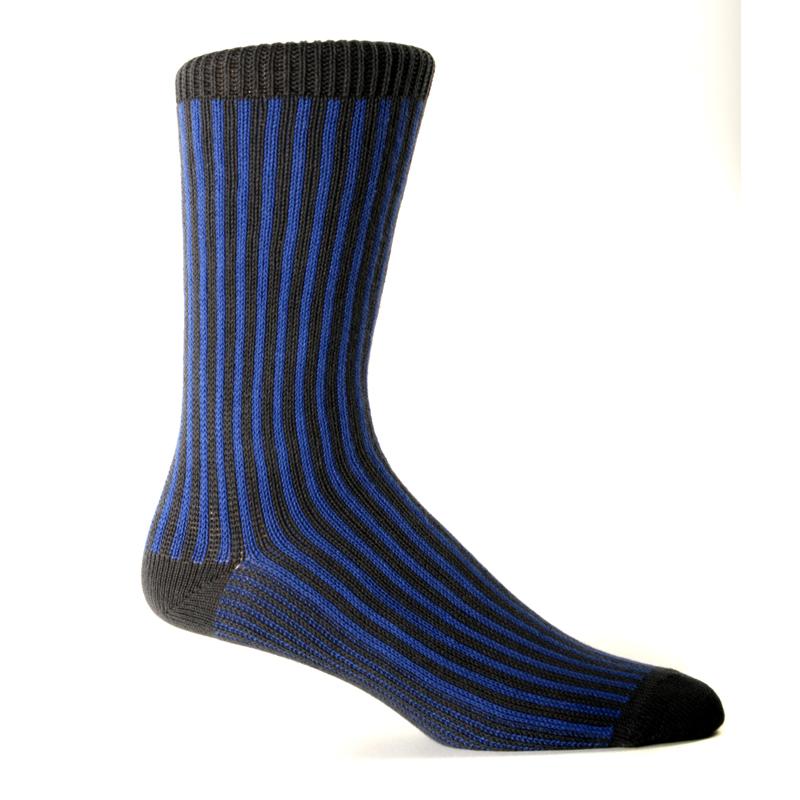 Fancy Vertical Stripe Sock