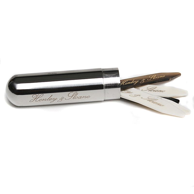 Travel Tube with Bone and Buffalo Horn Stays