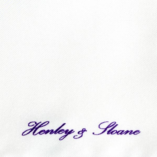 Solid White Silk Pocket Square