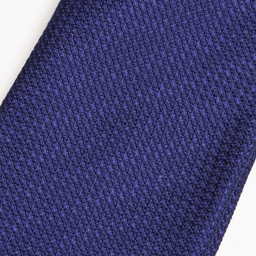 Dark Blue Grenadine Style Tie