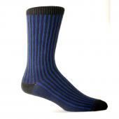 Fancy Vertical Stripe Sock