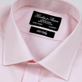 Pale Pink 120's Shirt